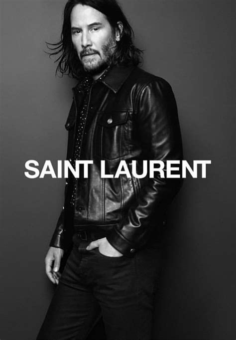 ysl keanu reeves|keanu reeves latest campaign.